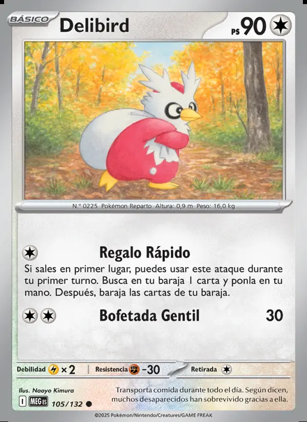 Image of the card Delibird