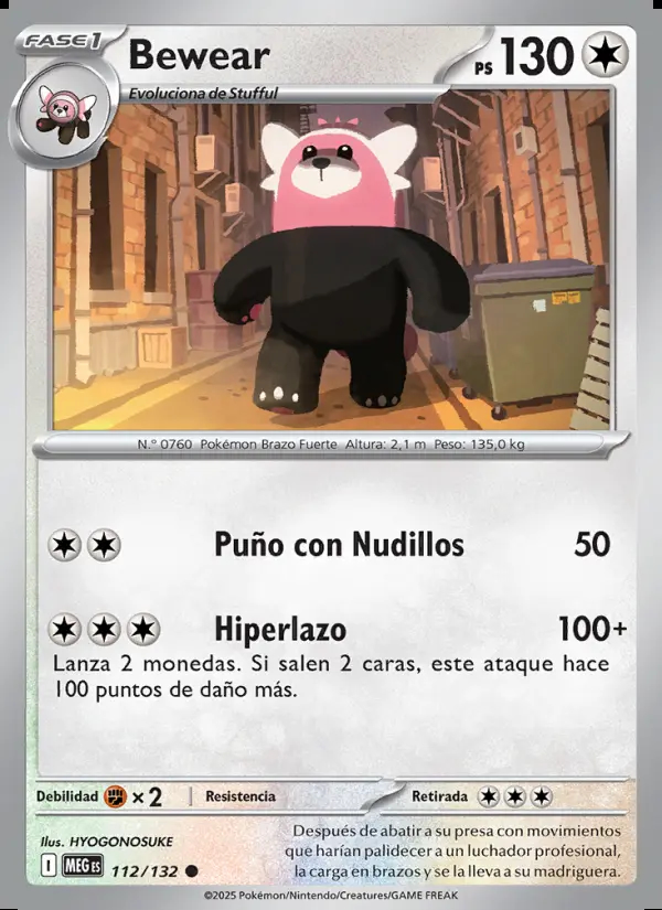 Image of the card Bewear