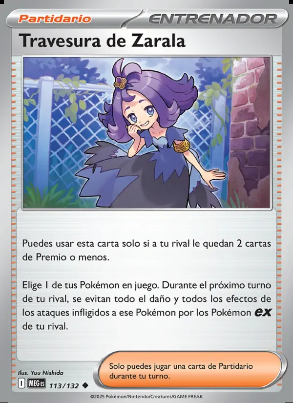 Image of the card Travesura de Zarala
