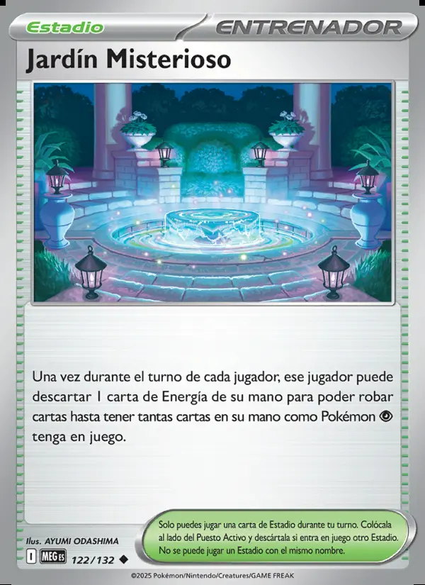 Image of the card Jardín Misterioso