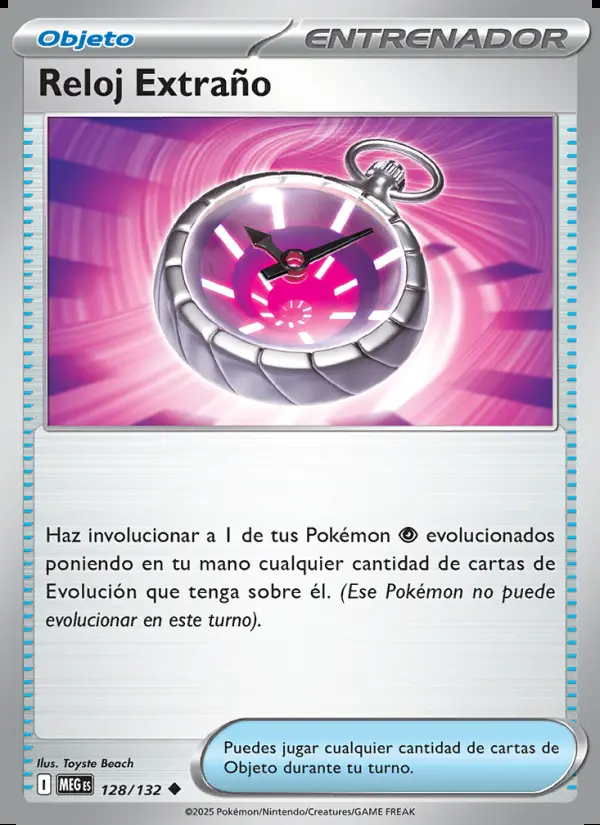 Image of the card Reloj Extraño