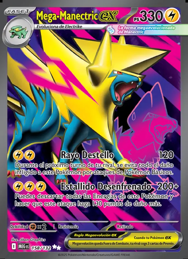 Image of the card Mega-Manectric ex