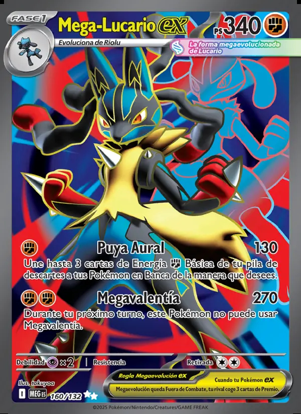 Image of the card Mega-Lucario ex