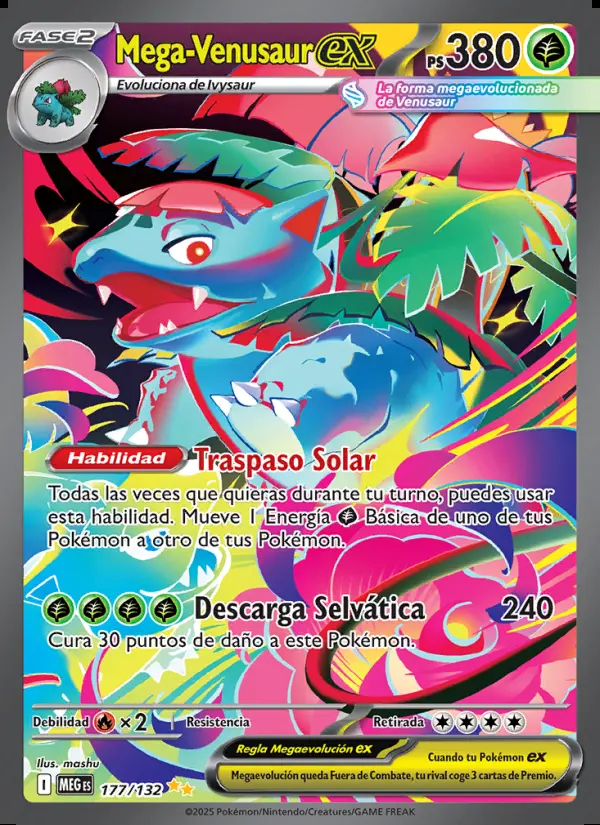 Image of the card Mega Venusaur ex