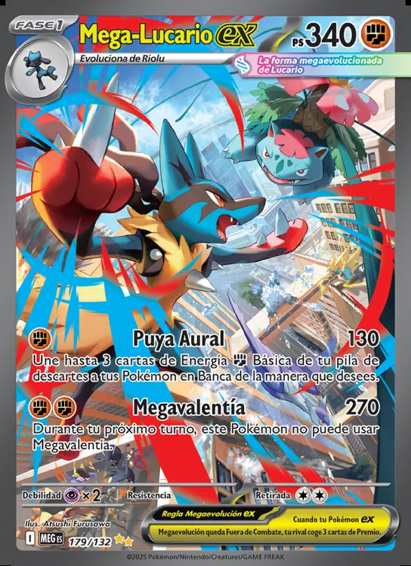 Image of the card Mega-Lucario ex