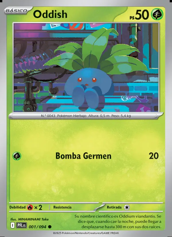 Image of the card Oddish