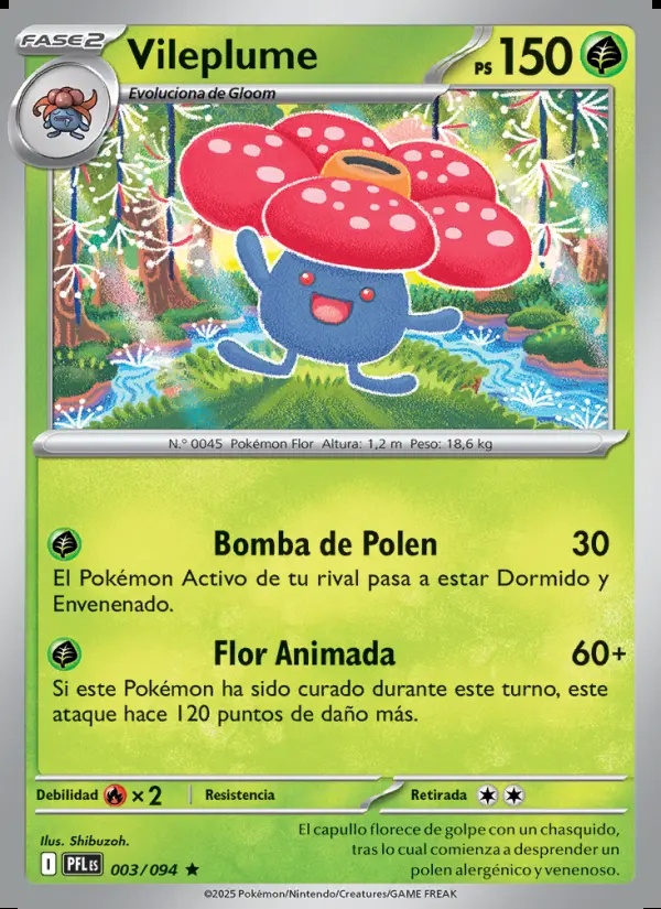 Image of the card Vileplume