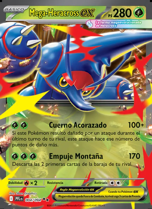 Image of the card Mega-Heracross ex