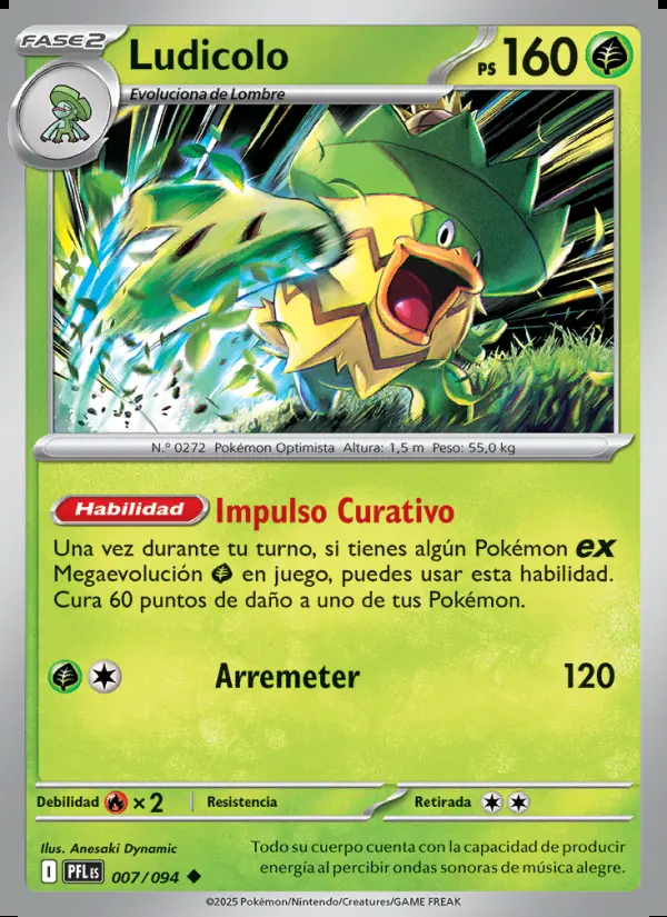 Image of the card Ludicolo