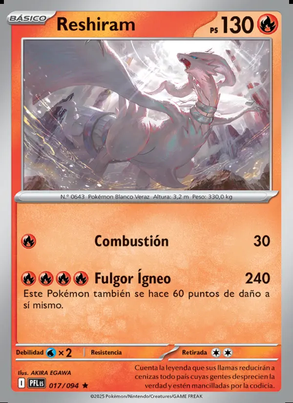 Image of the card Reshiram