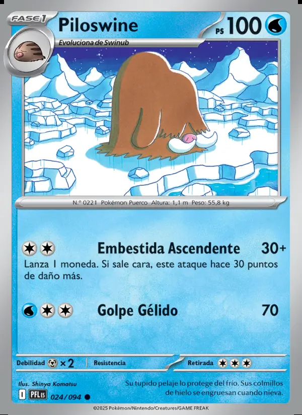 Image of the card Piloswine