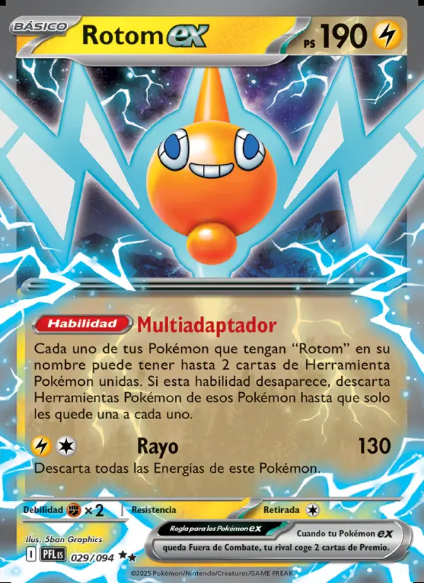 Image of the card Rotom ex