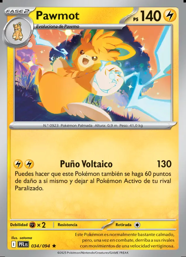 Image of the card Pawmot