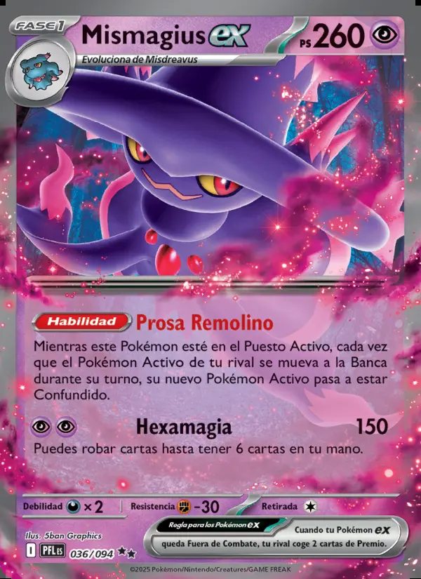 Image of the card Mismagius ex