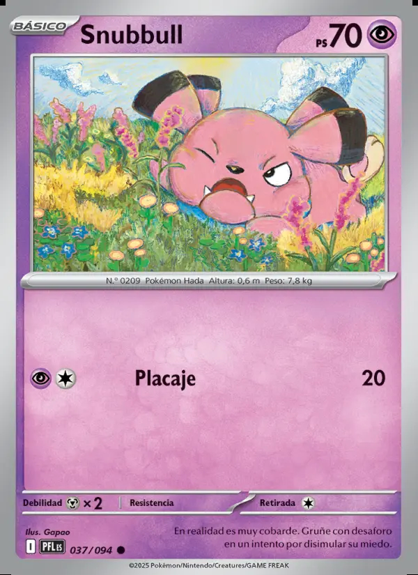 Image of the card Snubbull