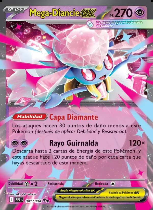 Image of the card Mega-Diancie ex