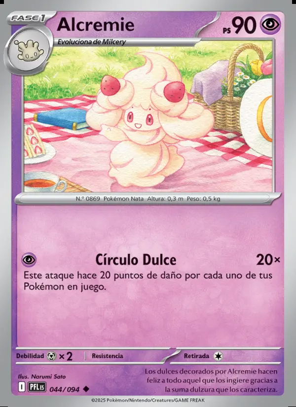Image of the card Alcremie