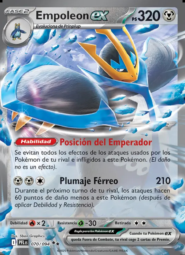 Image of the card Empoleon ex