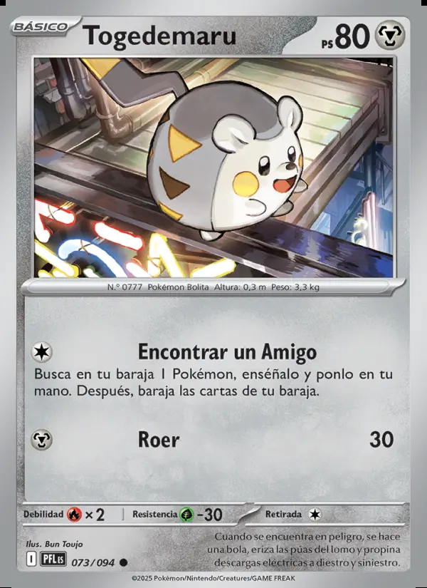 Image of the card Togedemaru