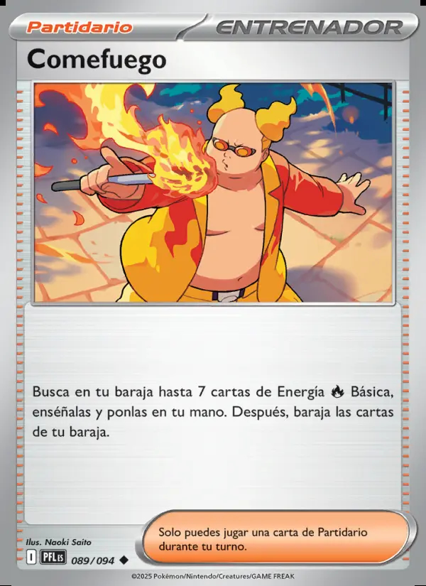 Image of the card Comefuego