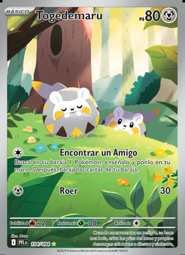 Image of the card Togedemaru