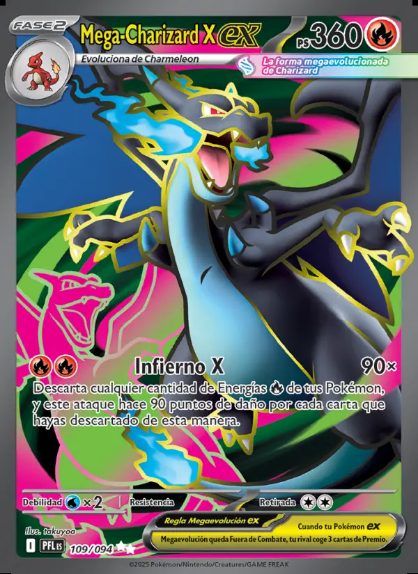 Image of the card Mega-Charizard X ex