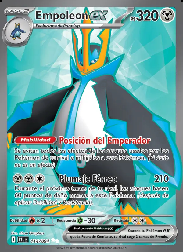 Image of the card Empoleon ex