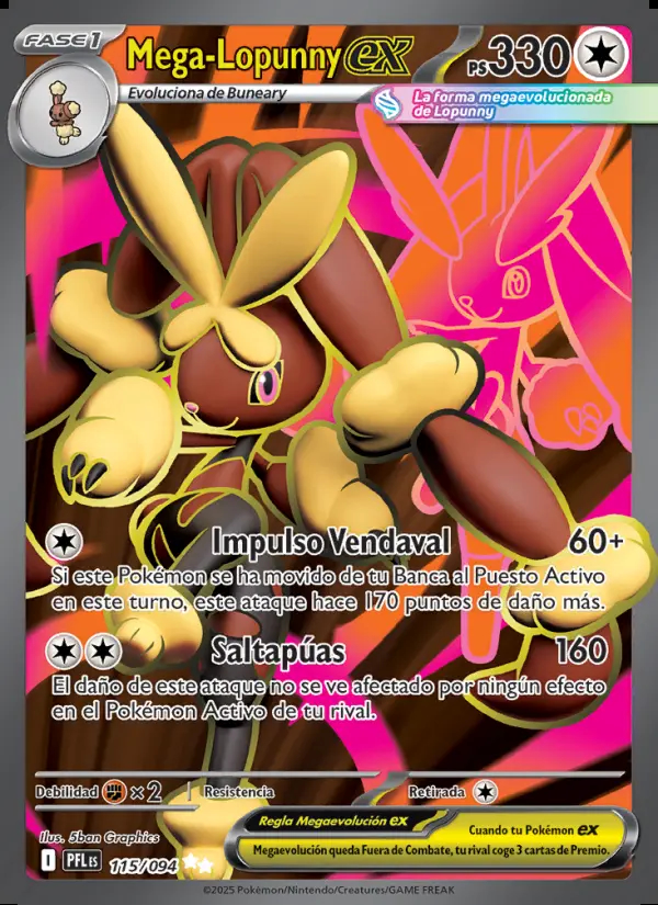 Image of the card Mega-Lopunny ex
