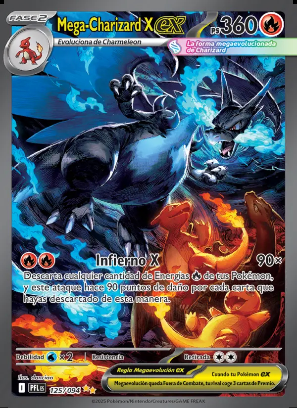 Image of the card Mega-Charizard X ex