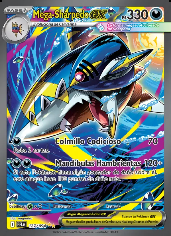 Image of the card Mega-Sharpedo ex