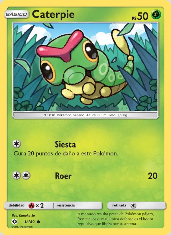 Image of the card Caterpie