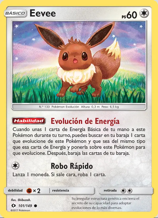 Image of the card Eevee