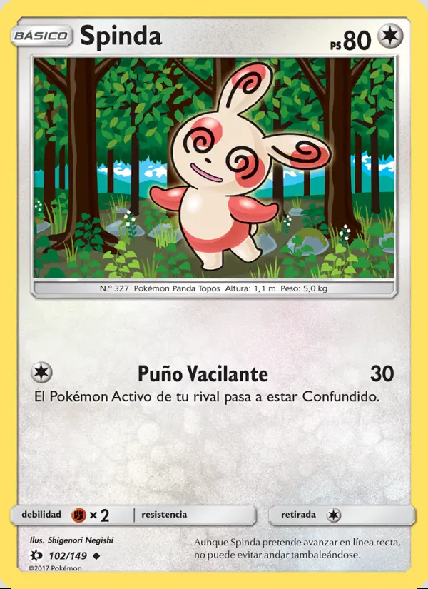 Image of the card Spinda