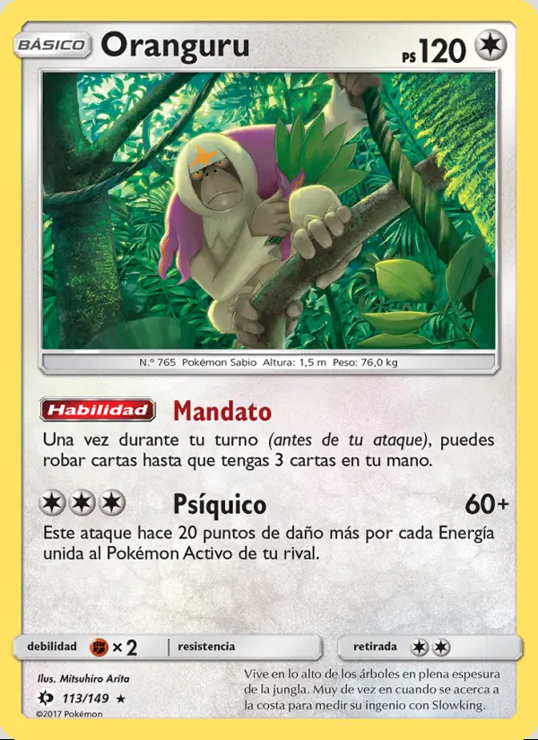 Image of the card Oranguru