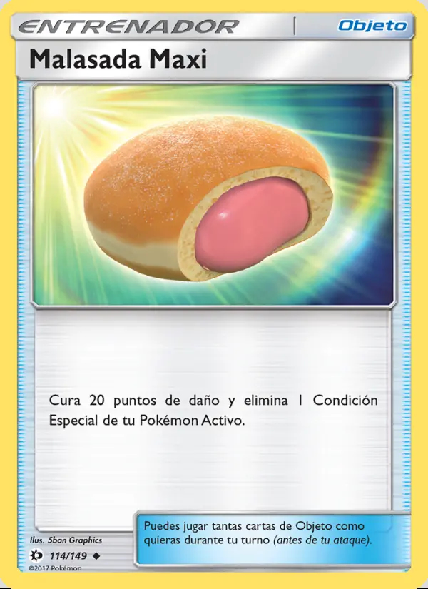 Image of the card Malasada Maxi