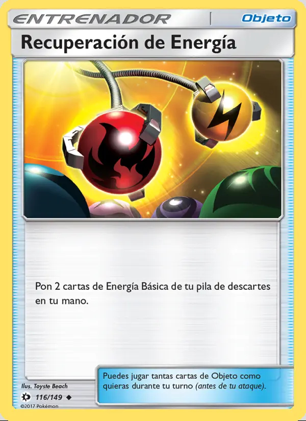 Image of the card Recuperación de Energía