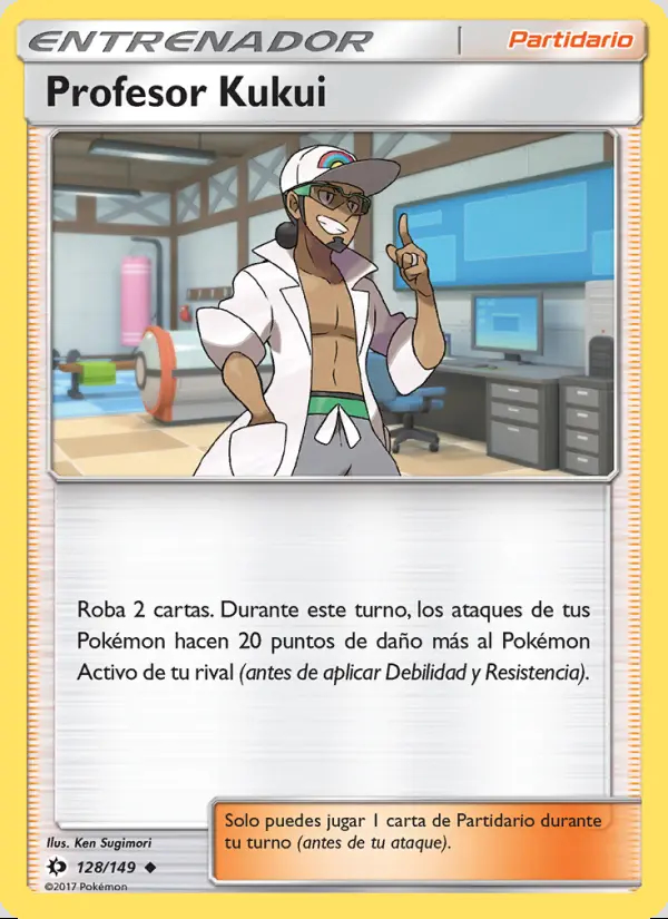 Image of the card Profesor Kukui