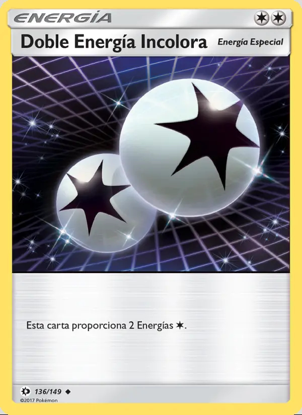 Image of the card Doble Energía Incolora