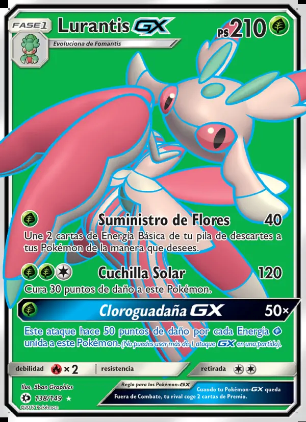 Image of the card Lurantis GX