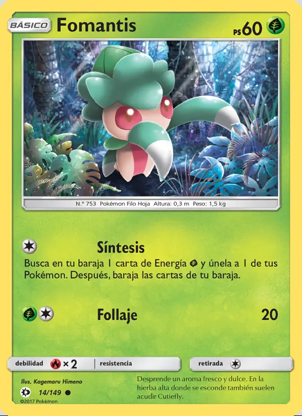 Image of the card Fomantis