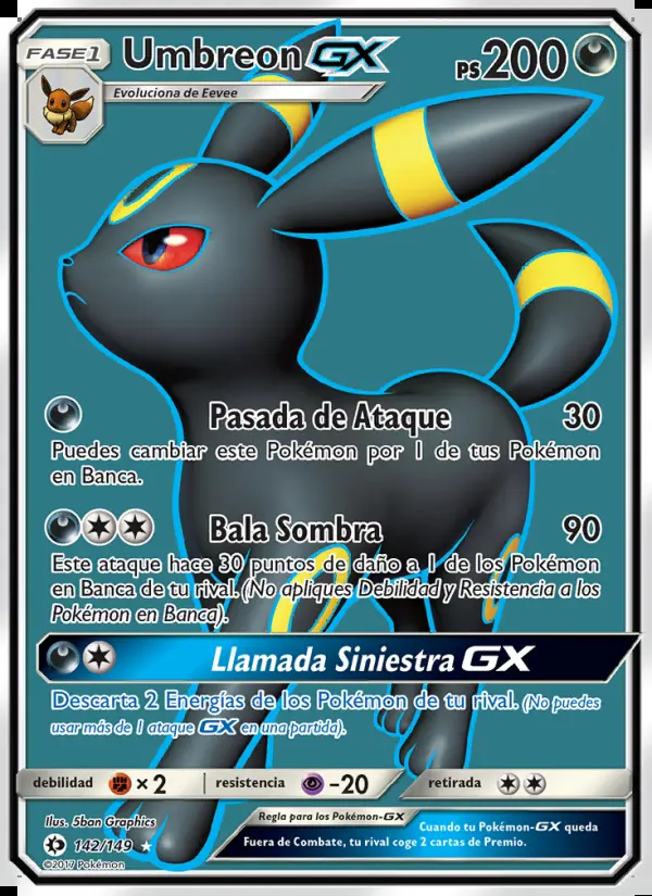 Image of the card Umbreon GX