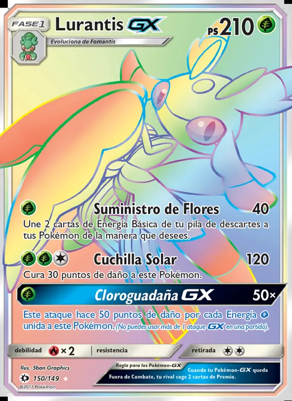 Image of the card Lurantis GX