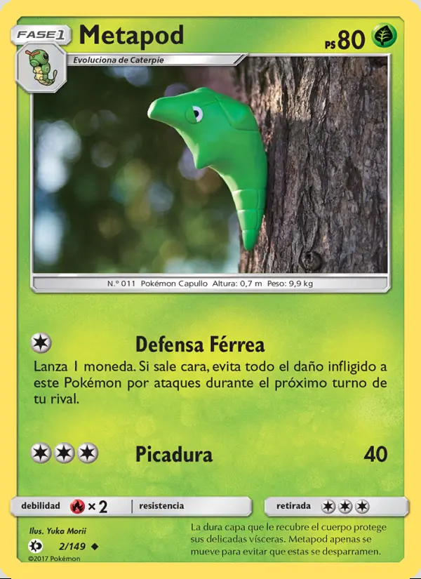 Image of the card Metapod