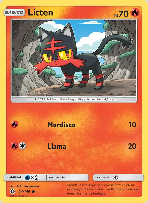 Image of the card Litten