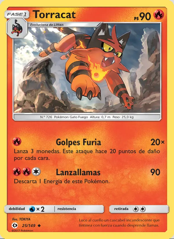 Image of the card Torracat