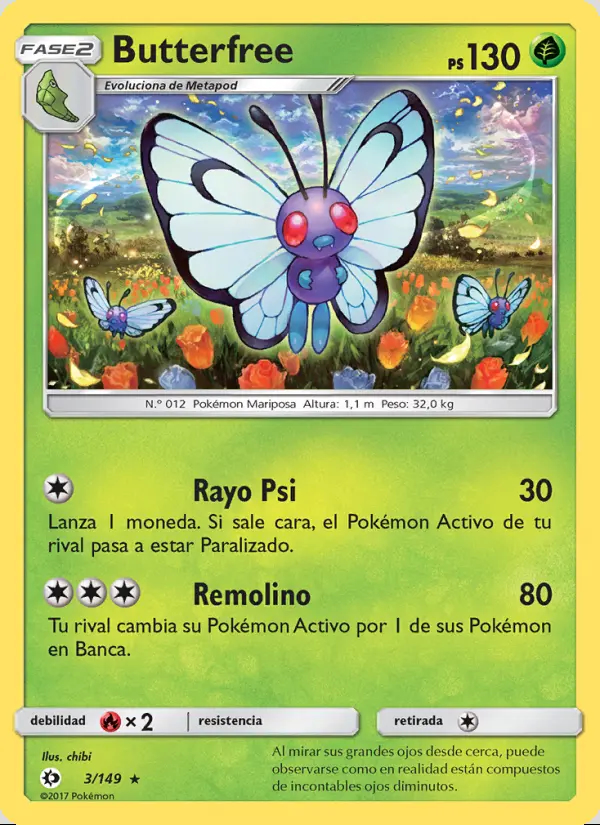 Image of the card Butterfree