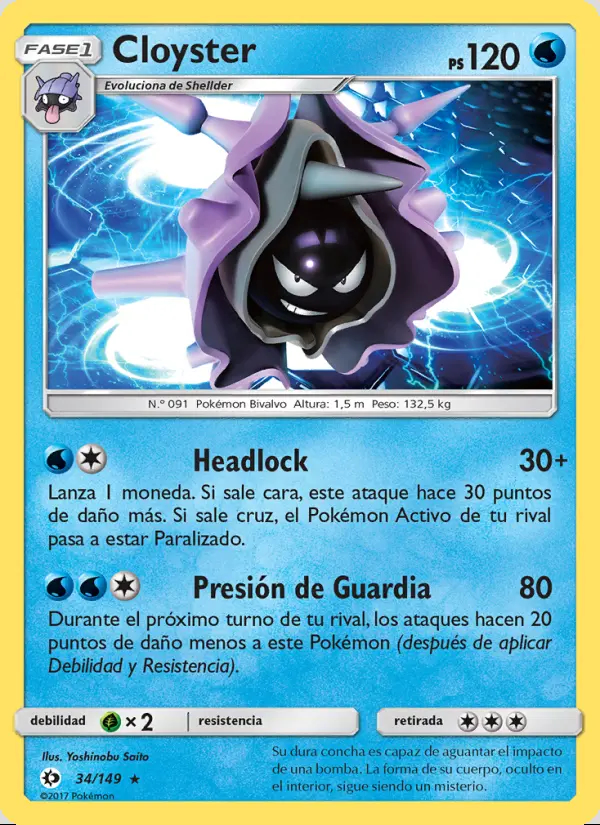 Image of the card Cloyster