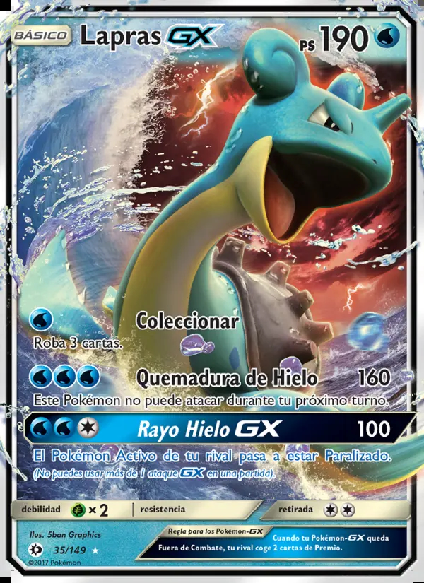 Image of the card Lapras GX