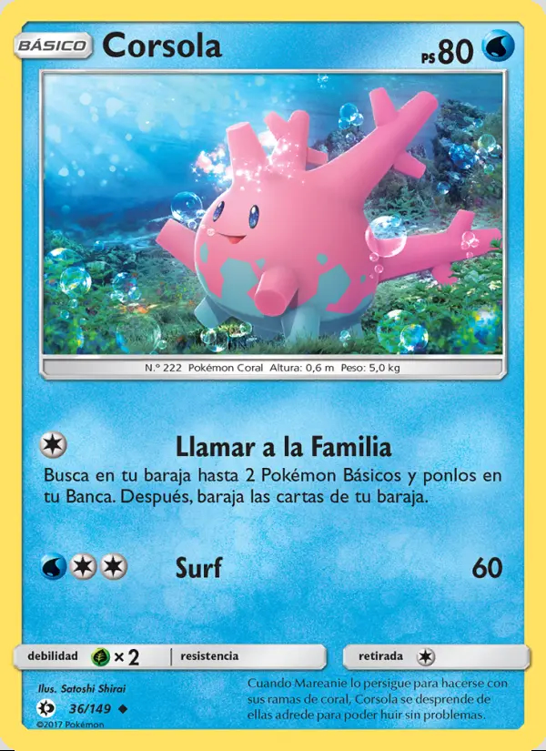 Image of the card Corsola