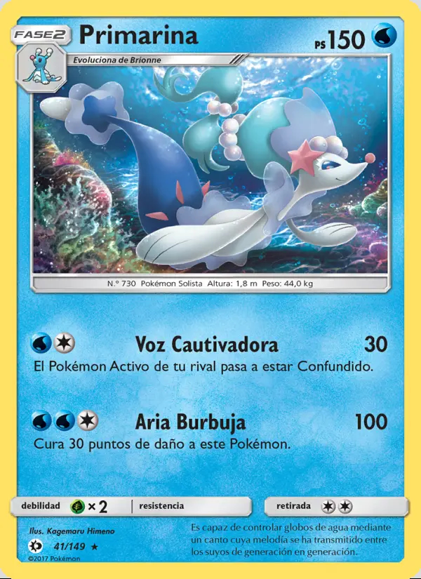 Image of the card Primarina